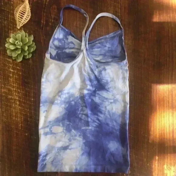 Athleta | Blue Water Color Sports Tank - Picture 4 of 5